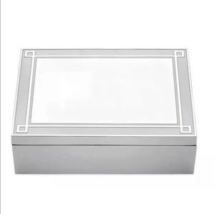 Reed & Barton LUXE Collection Deco Covered Box